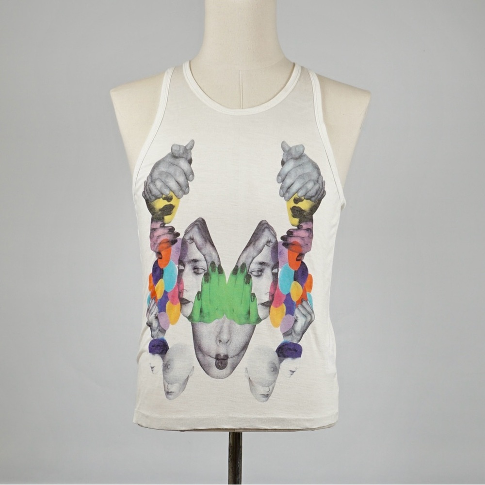 John Lawrence Sullivan Graphic print Tank top/ Japanese Brand